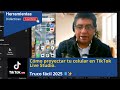 Cómo proyectar tu celular en TikTok Live Studio 📱✨ | Truco fácil 2025 🔥 #TikTokLive