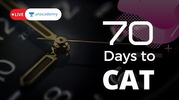 70 Days to CAT 2020 | Accuracy in RC | VARC With Bhagyashree Ghosh LIVE On Unacademy CATalyst