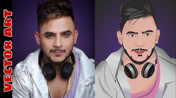 Millind Gaba || Vector Speed Art In CorelDRAW X7 || Tutorial By Design.wale