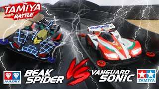 BALAPAN TAMIYA VANGUARD SONIC vs BEAK SPIDER ‼️ BATTLE 2 BRAND TERNAMA‼️