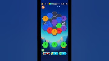 Color sort with hexa sort 3d, merge block hexa puzzle games and sorting games. Lavle-9#gaming