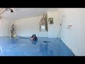 2ªparte Instalar epoxi metálico en suelo garaje.Install metallic epoxy floor garage