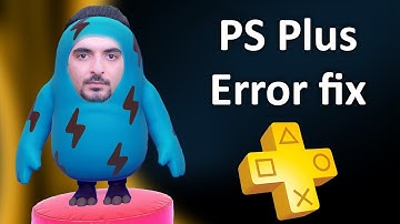 Fall guys Playstation Plus error on PS4 - 2 ways to fix
