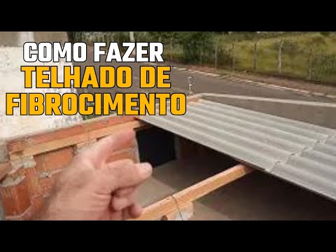 Dicas sobre telhado de fibrocimento...