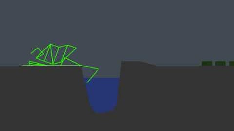 Bridge Building Game level 15 10 times!