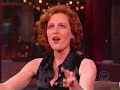 Gillian Anderson on Letterman Part 1 of 2