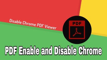 How to Enable and Disable Chrome PDF || enable or disable chrome pdf viewer