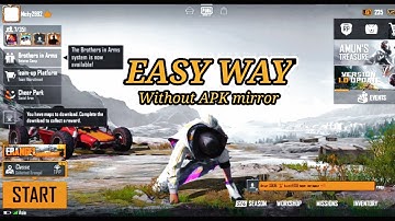Easy Way To download Pubg 1.0 Without Apk Mirror | New Era | Erangel 2.0 | By Micky TG