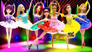 Play Doh Barbie Ladybug Disney Princess  Ariel Elsa Anna Elsa Mal Belle Ballerina Inspired Costumes