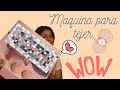 Mira esta Maquina de tejido😱😍, tejidos en 15 MINUTOS!! unboxing- Crochet