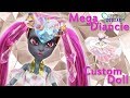 [POKEMON ZODIAC #2] Custom Doll Repaint! Mega Diancie Legendary Magical Girl MH/EAH OOAK