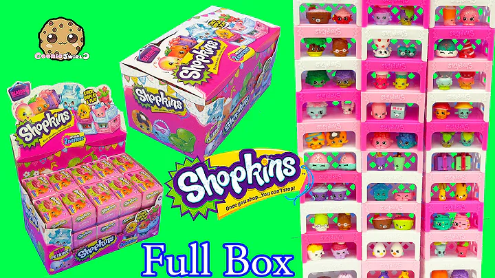 Nostalgia Video Shopkins Stack Challenge - Full Complete Season 4 Box of 30