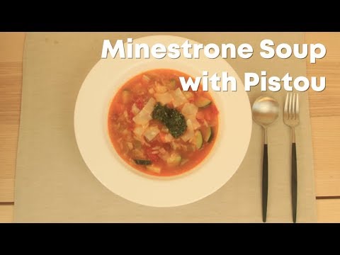 [Basic Cuisine Revision #1] Minestrone soup with Pistou / 르꼬르동블루