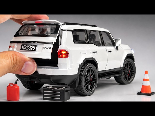 Unboxing the Lexus GX550 1:24 Diecast Model (LED Lights & Opening