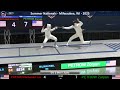 FINAL - Div II Men's Epee  - (Crespo v Petrow ) - Summer Nationals- Milwaukee, WI – 2025