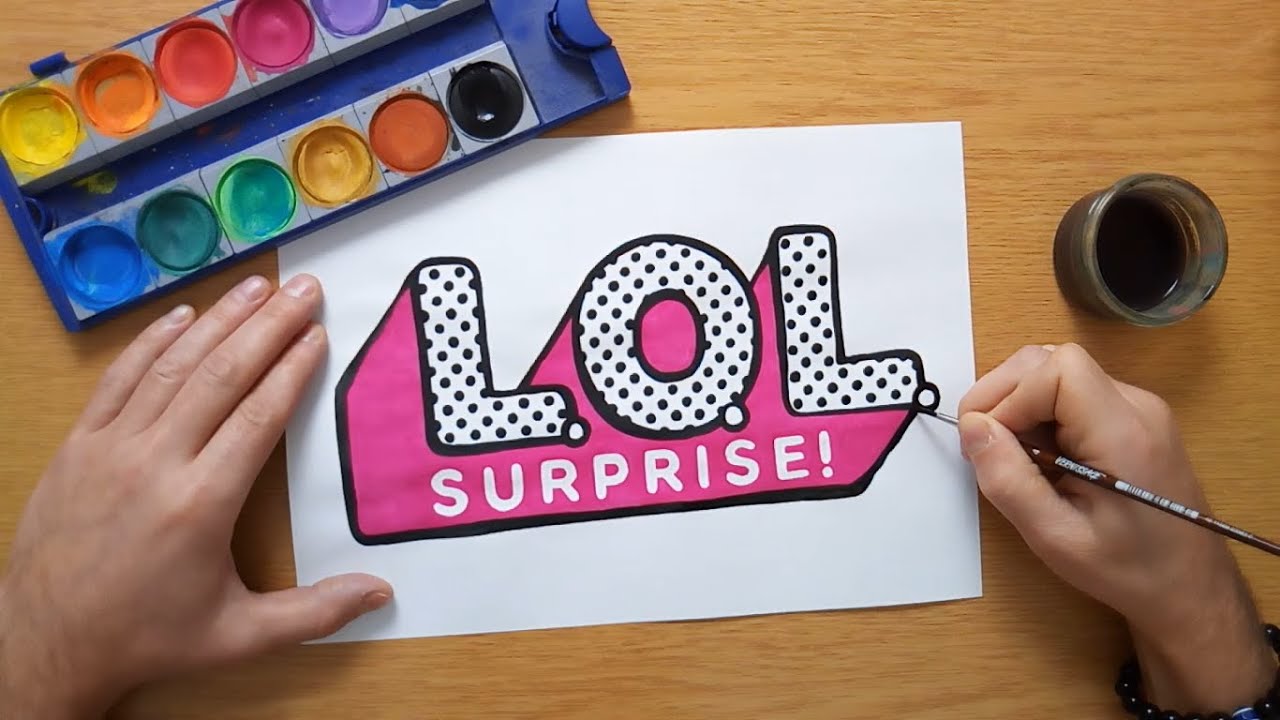 L.O.L. Surprise! logo - painting - YouTube