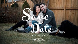 Doris &amp; Eric Wedding Invite