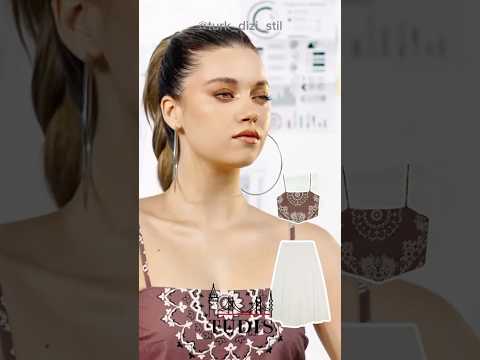 образы Афры Сарачоглу😍 юбка 5300р. Топ, 3800р. Мини юбка, 3800р. Топ, 3300р.