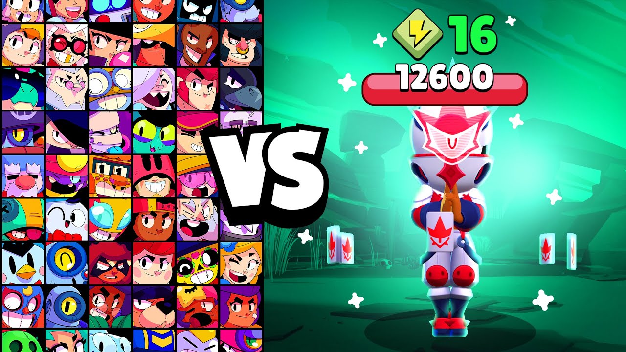 URBAN NINJA TARA vs ALL BRAWLERS With 16 POWER UPs  Brawl Stars