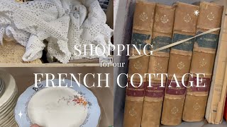 Brocante shopping for our French cottage