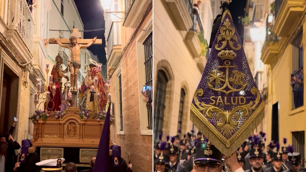 Siete Palabras, c/ Santiago MULTICÁMARA, Viernes Santo Cádiz 2025