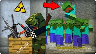 ВОТ ЭТО НЕЖДАНЧИК [ЧАСТЬ 21] Зомби апокалипсис в майнкрафт! - (Minecraft - Сериал)