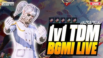 BGMI LIVE | 1V1 TDM CUSTOM ROOM & CLASSIC RANK PUSH | PUBG MOBILE | @Youtubetandav