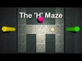 ACT-R Robots – ‘H’ Maze Simulation #1