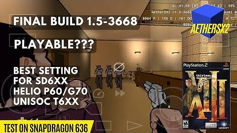 Best Setting! XIII (PS2) - Aethersx2 Snapdragon 636 | v1.5 - 3668