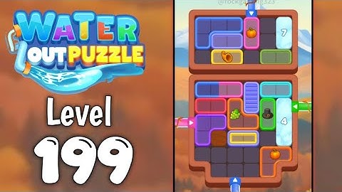 Water Out Puzzle Level 199 Walkthrough