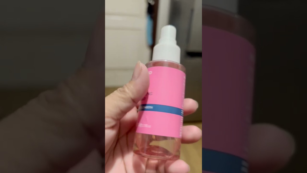 Rose Hydrating Spray good to use before & after make up 