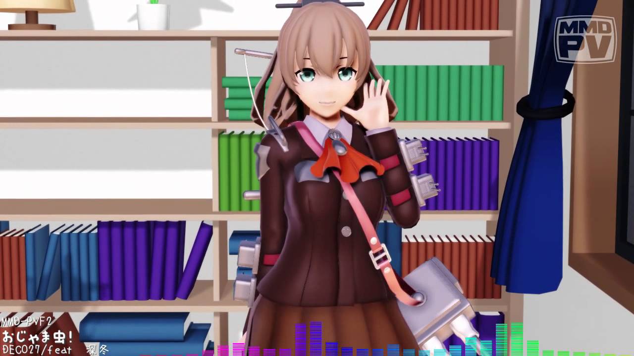 Mmd Pvf2 艦これ 鈴谷 さんで かわいい おじゃま虫 ｈｄ Youtube