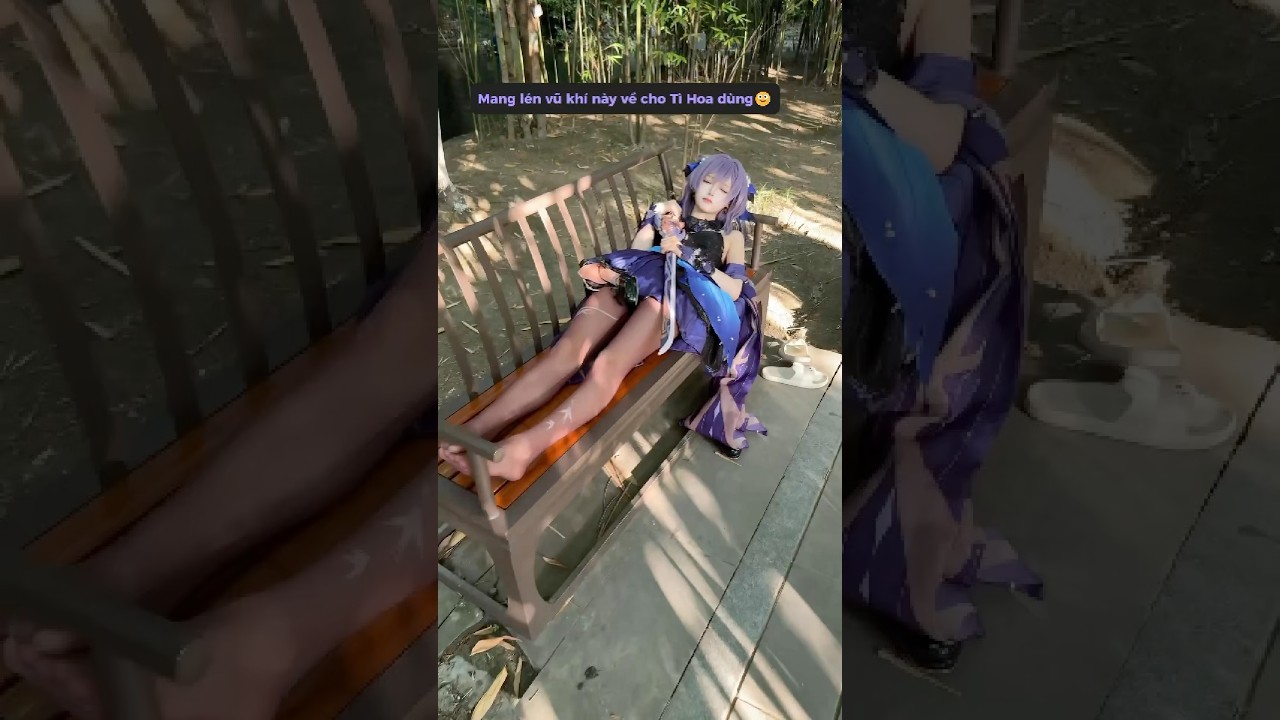Ngươi không thể dùng một món vũ khí tốt như vậy được #meowcosplay #shorts