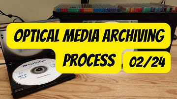 My Burning Process For Archival Optical Media  - Feb 2024