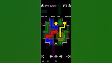 How To Solve Flow Free 6 Warps Sampler Level 132 5x5 Board Hard Walk Through Solution Walkthrough