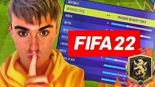 FIFA 22 ELITE CUSTOM TACTICS + 800K SQUAD BUILDER!!!