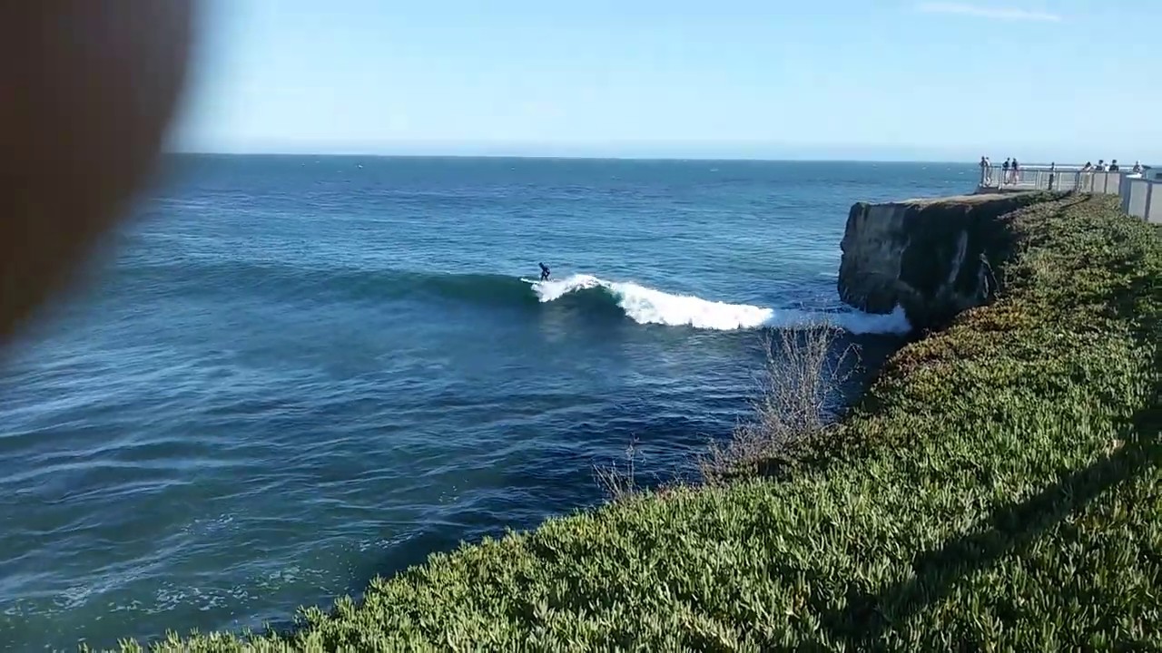 Steamers Lane Santa Cruz, 20 minutes after Great White shark sighting