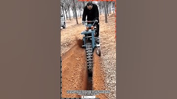 Trencher Machine Tools: Trenching Equipment Innovation #tool #tools #innovation