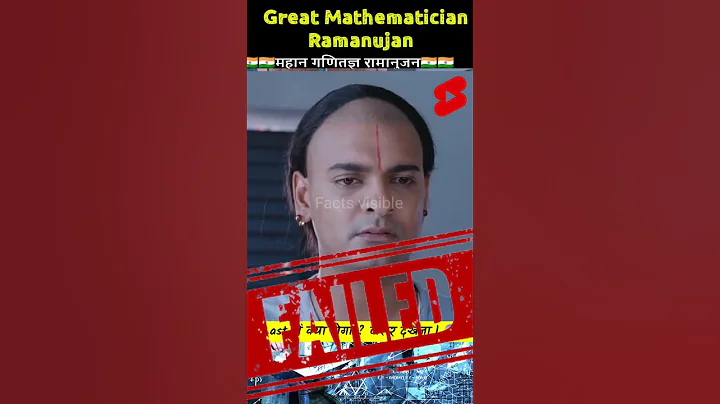 Ramanujan Attitude Status 💯💯 | The Greatest Mathematician Of India 😈 ⚡ | The Man Who Know Infinity