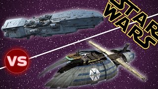 Dreadnaught Heavy Cruiser vs Munificent Class Light Frigate | Star Wars: Who Would Win