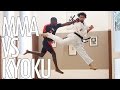 Mma versus karate kyokushin