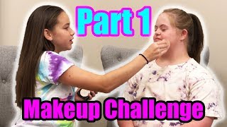 Makeover Challenge Part 1 (Olivia Does Sarah's Makeup!)