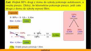 Obliczanie Procentu Z Liczby - Zadanie - Matfiz24.pl Obliczanie Procentu Z Liczby - Zadanie - Matfiz24.pl