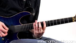 Paul Gilbert Style Picking Lick by Martin Goulding