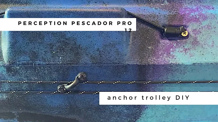 PERCEPTION PESCADOR PRO 12 | Anchor Trolley DIY