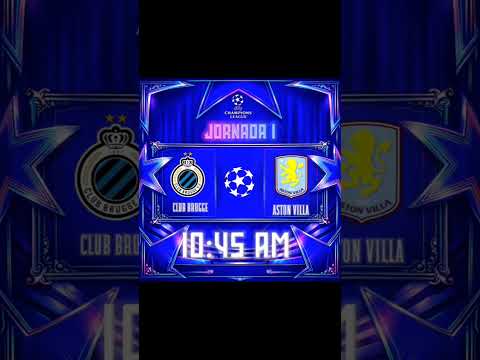 Video ARRANCA LA CHAMPIONS! CLUB BRUGGE vs ASTON VILLA | Jornada 1 Champions League 2026/27