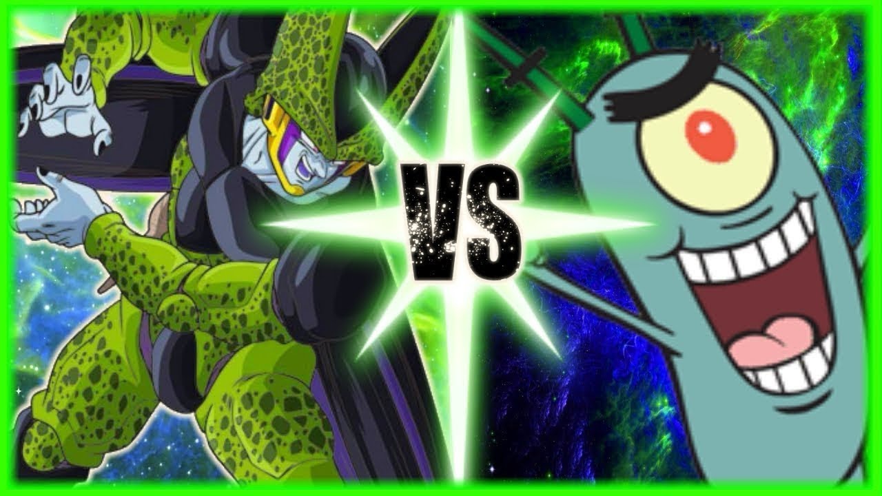 Perfect Cell vs Plankton (REUPLOAD)