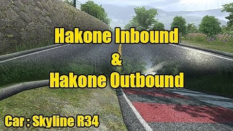 WMMT5DX+ R34 Time Attack Hakone Inbound & Outbound