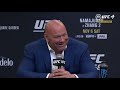 UFC 268: Dana White Post-Fight Reaction