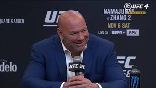 UFC 268: Dana White Post-Fight Reaction